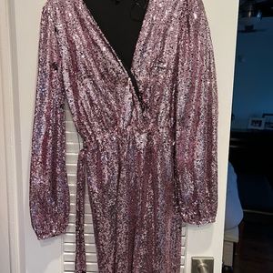 Sparkling mini dress